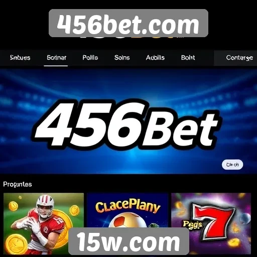 Variedade de jogos disponíveis na plataforma 456bet